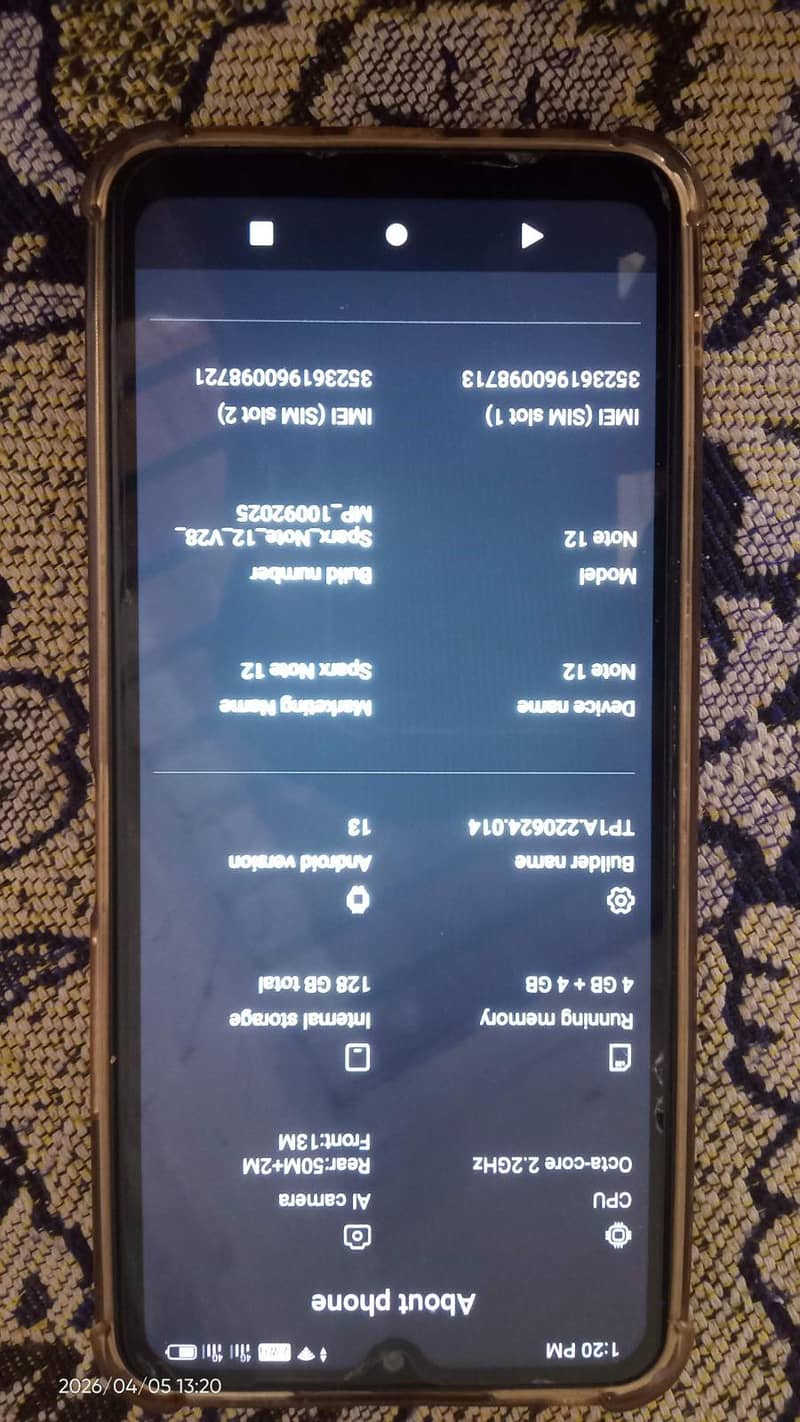 Sparx Note 12 6