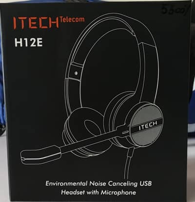 Environmental Noise Cancelling Headset with Mic
