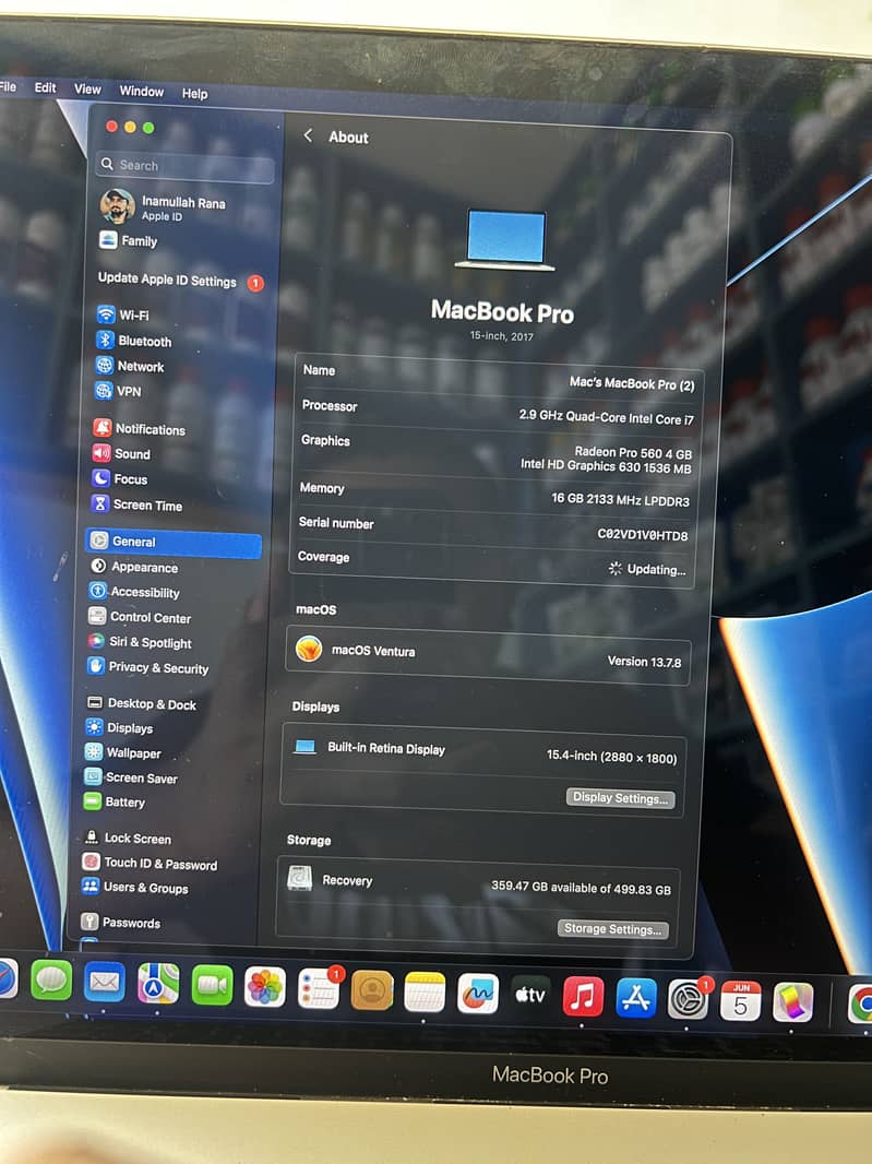 MacBook pro 2 3