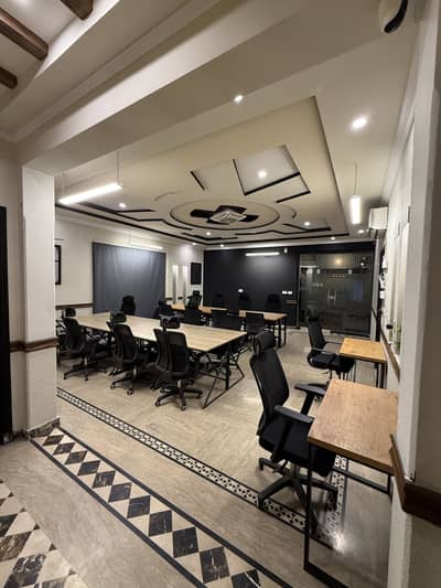 Fully Furnished Premium Office for Rent – F2 Block, Wapda Town