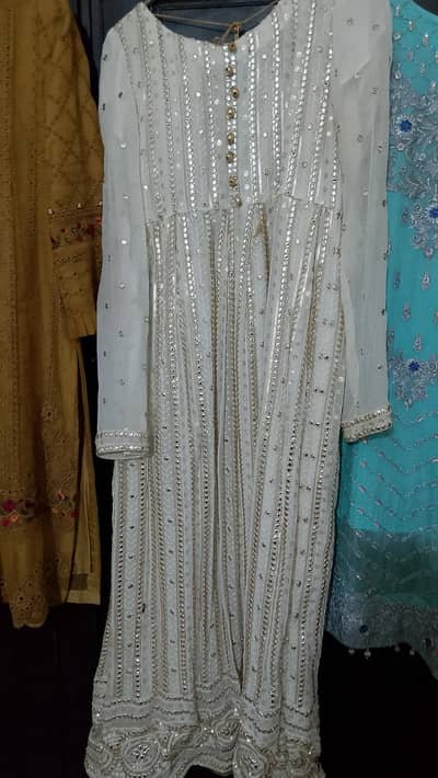 3 piece embroidered maxi