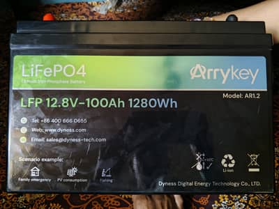  Brand New LiFePO4 Lithium Battery for Sale (Urgent