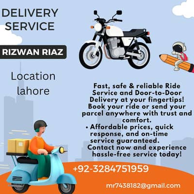 bike delivery in lahore