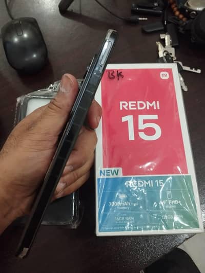 Redmi 15 8/128 Official PTA Approved