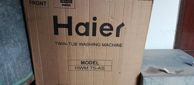 Haier twin tub washing machine