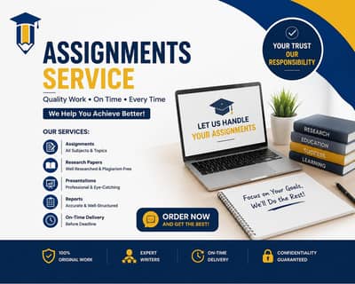 Professional Assignment Writing & Typing Service