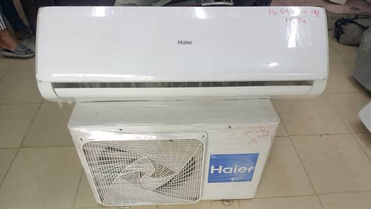 haier 1.5 ton energy saving split AC perfect cooling R 410 Gas