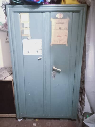 Iron Wardrobe / Steel Almirah / Clothes Cabinet / Storage Locker