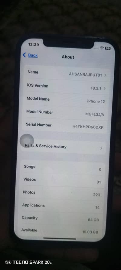 Apple iPhone 12
