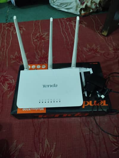 Tenda F3 Router is available for Sale slightly use ,only serious buyer