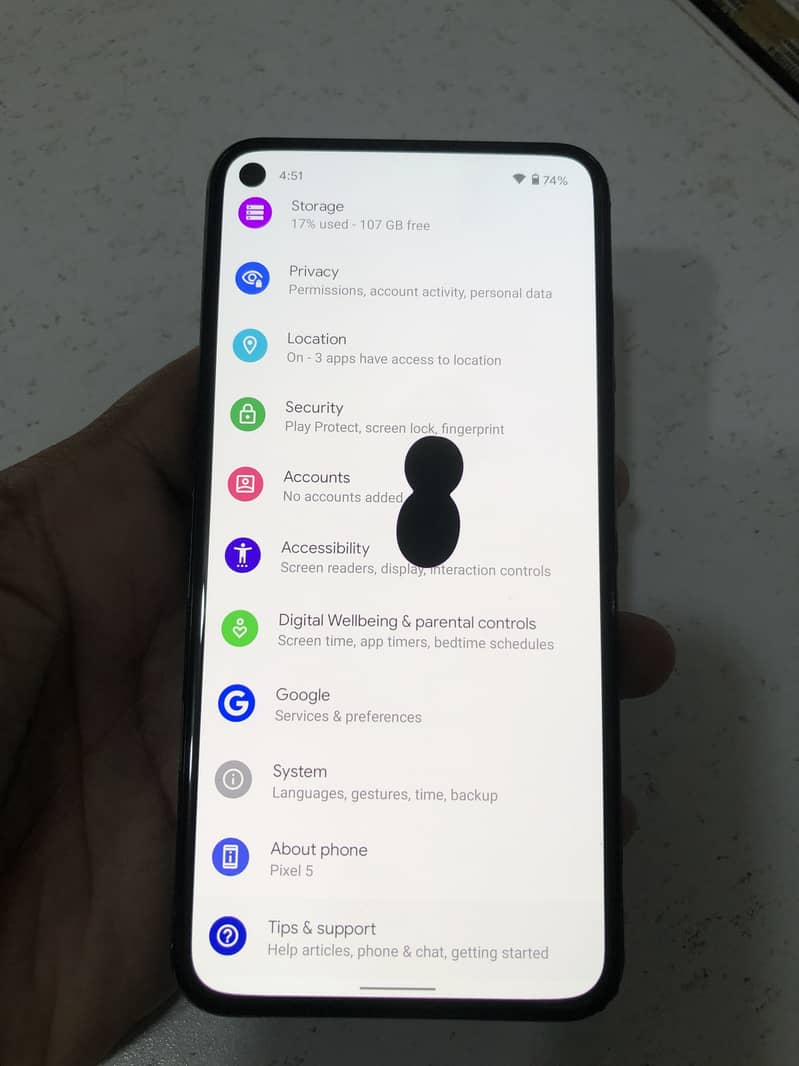 Google Pixel 5 6