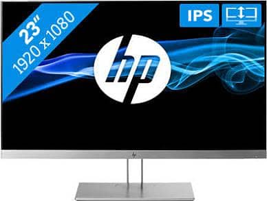 Hp Borderless E233-New Logo Design