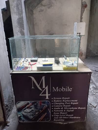mobile repairing and counter