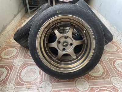 deepdish holo rims ssr lightweight 15 inch