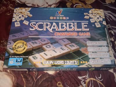 scrabble board game