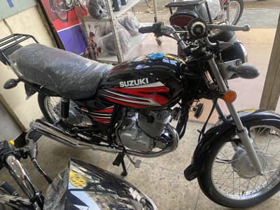 SUZUKI GS 150 NEW GRAPHICS 2026 REMOTE & SELF START JUMBO PACAKGE