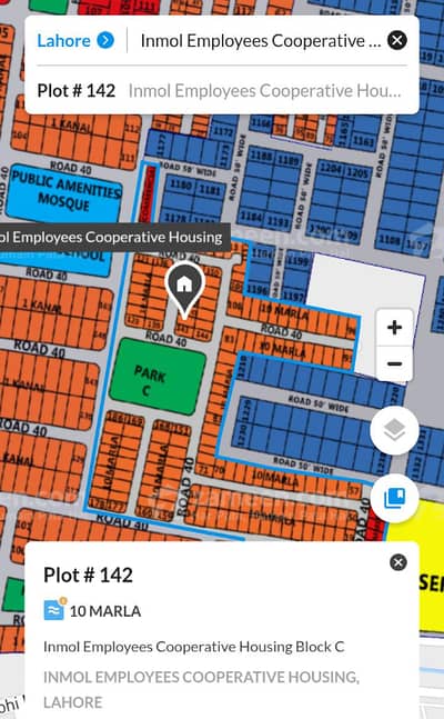 inmol society 10 Marla Next to corner Ideal location