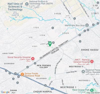 35*70 Plot for sale in g14.2 Islamabad