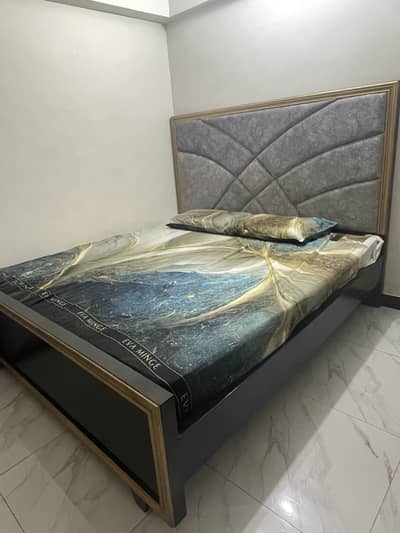 Good condition light use with mattress multi plus