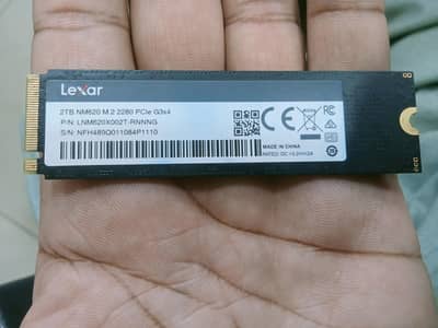 2tb nvme lexar brand