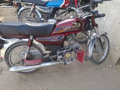 united moterbike 70cc