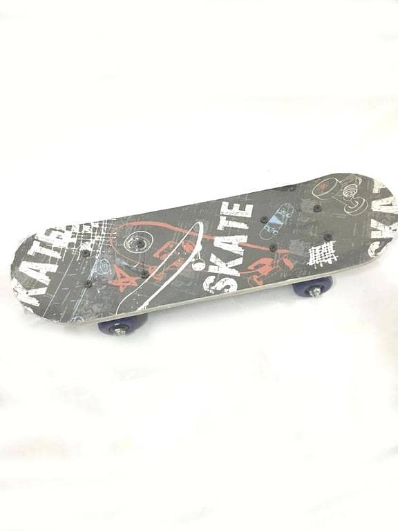 Skateboard 23" Medium Wood for Teens Adults Beginners Girls Boys Kids