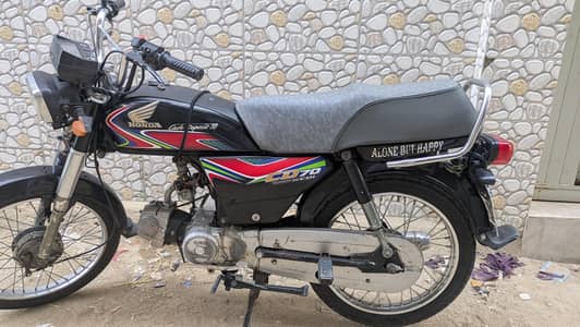 Honda CD 70 2018 Model – Excellent Condition