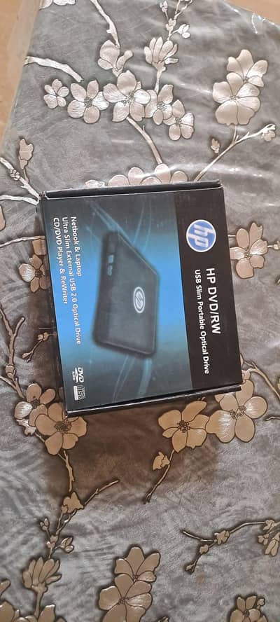 HP External CD/DVD Player & Writer | Slim & Portable (USB 2.0)