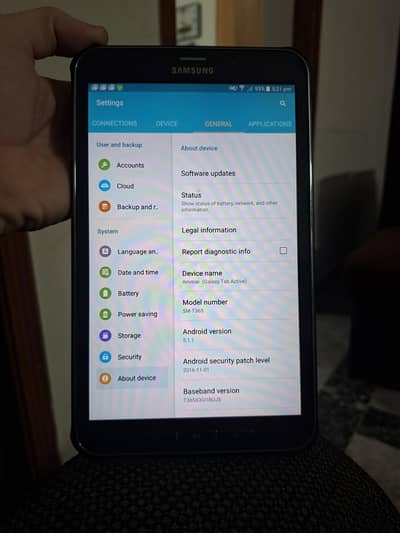 glaxy tab active