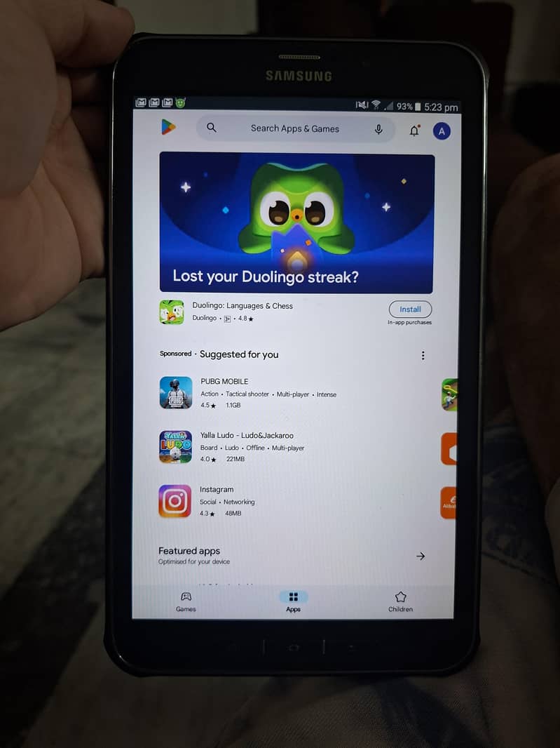 glaxy tab active 7