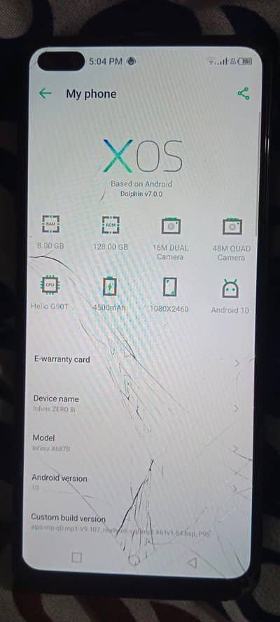 Infinix Zero 8i