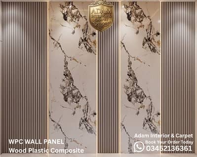 Luxury WPC Wall Panels & Marble Sheet Installation in Karachi