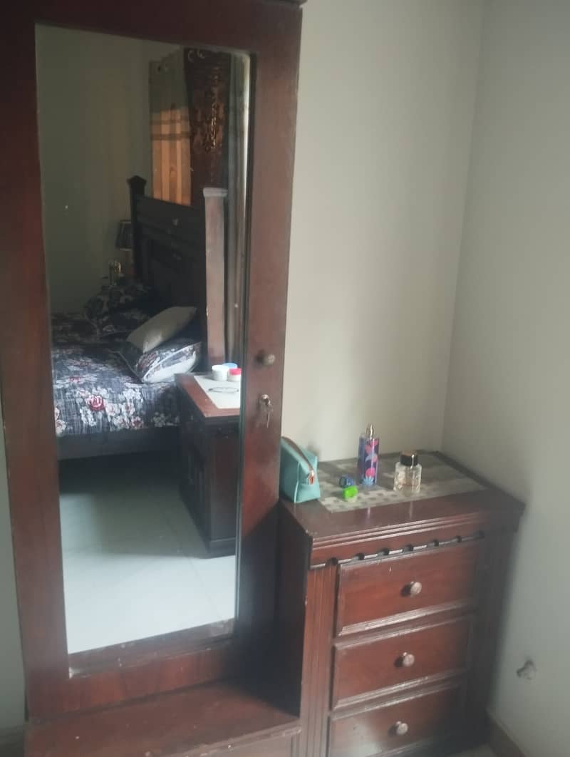 Bed set 2 side table with dressing table 1