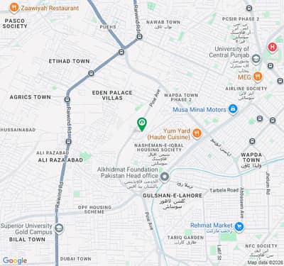 1 Kanal Plot for Sale Wapda Town Phase 2, P3 Block
