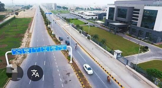 DHA 9 prism D Block 4 kanal plot next to Corner for sale