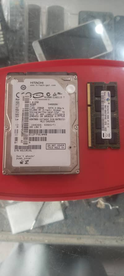 250 Gb Hard Plus 2 Gb Ddr3 Ram