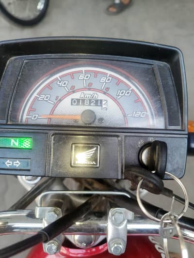 Honda CD70 2026 Red Color 4500 kilometers drive urgent Sale