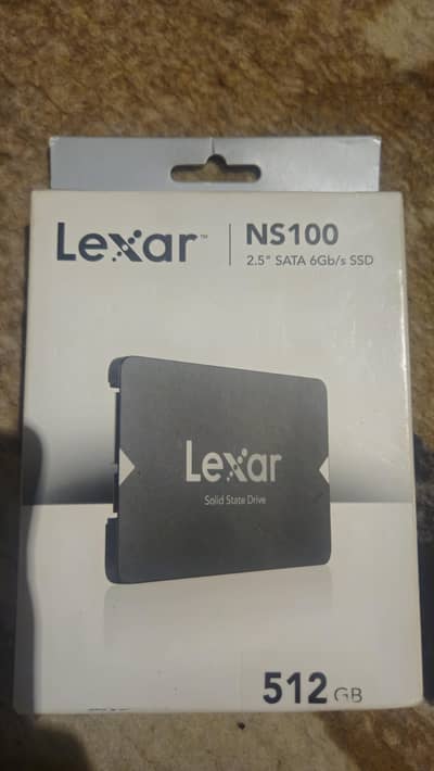 lexar ssd 512gb new box pack.
