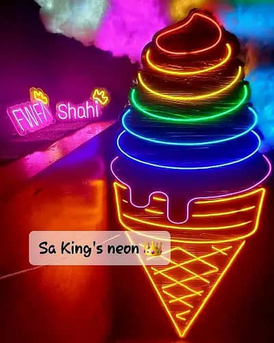 Neon lights/ Neon signs/ neon ice cream/ Neon design/neon names/Neon