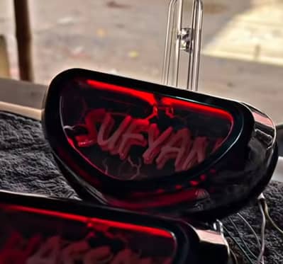 125 bike and cd 70 bike back name light