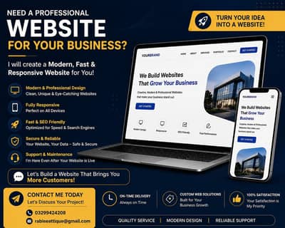 Need a Professional Website for Your Business?