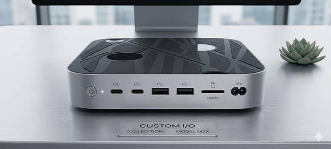 Title mac mini m2 8/256 model 2023 single hand use
