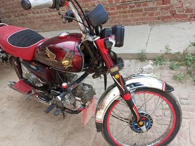 CD 70 bike excellent condition 2018 model