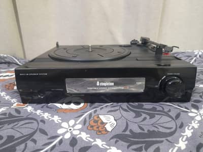STEEPLETONE Turntable  + Vinyl (Chris Barber at the London Palladium)