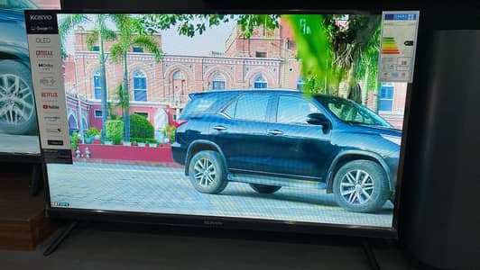 Konvo 32G3X QLED Smart TV on Easy 11-Month,LED Avail on installments