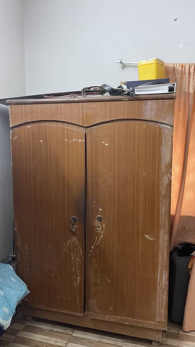 Used Wooden Cupboard for Sale – Needs Minor Repair