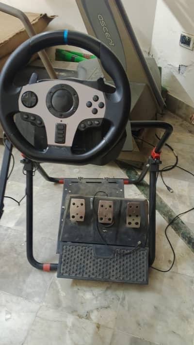 Pxn v9 steering wheel and its proper stand