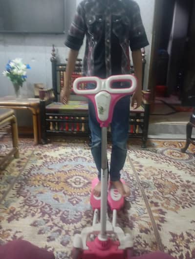 pink scooter