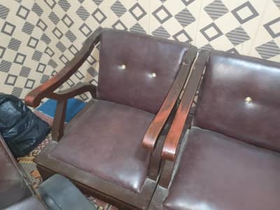 pure talli made sofas with imported leatheride posish