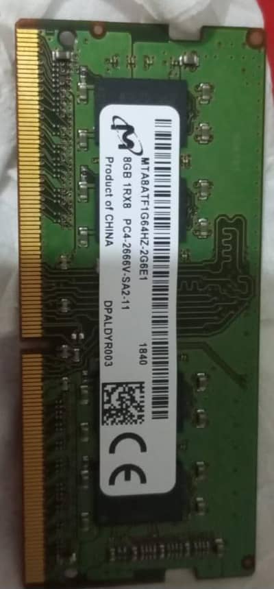 FRESH DDR4 8GB RAM FOR SALE